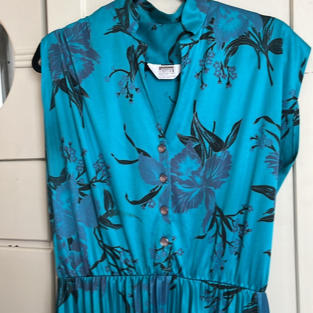 Blue flower dress